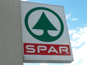 Spar logo (Photo: Jan Gruber).