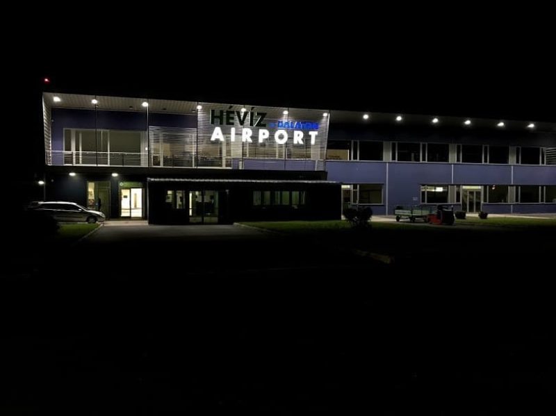 Flughafen Hévíz (Foto: Hévíz Airport).