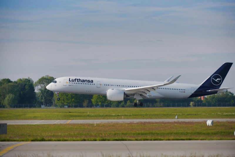 Airbus A350-900 (Photo: Lufthansa).