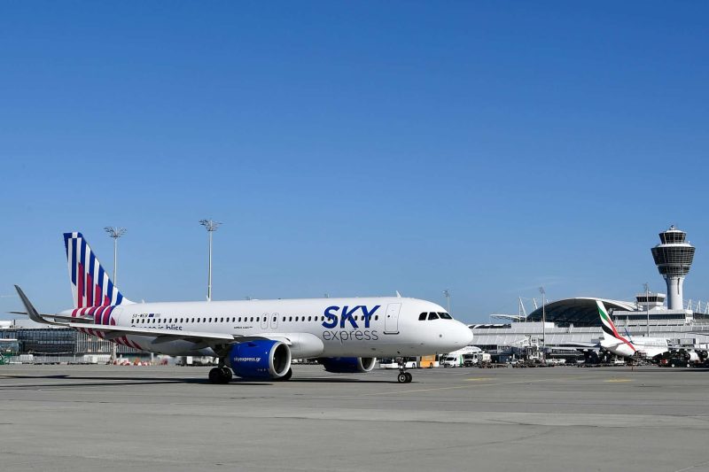 Skyexpress Airbus A320-351N (Photo: Alex Tino Friedel/Flughafen München GmbH).