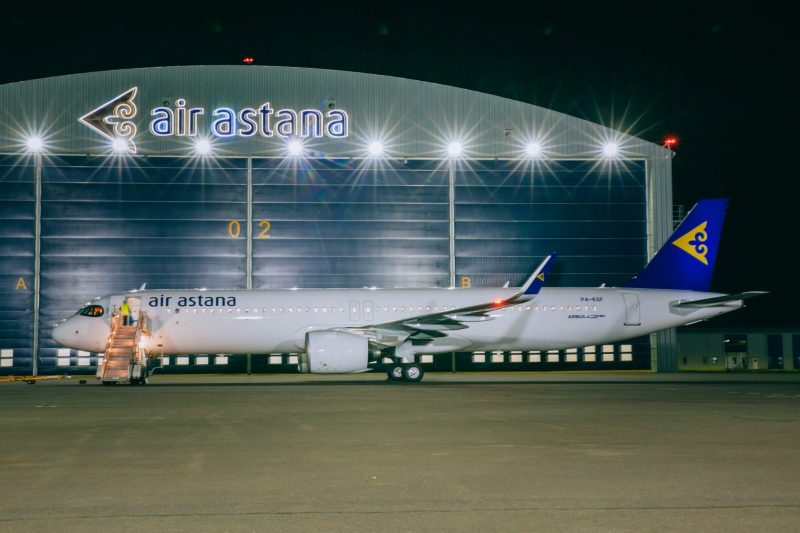 Airbus A321LR (Photo: Air Astana).