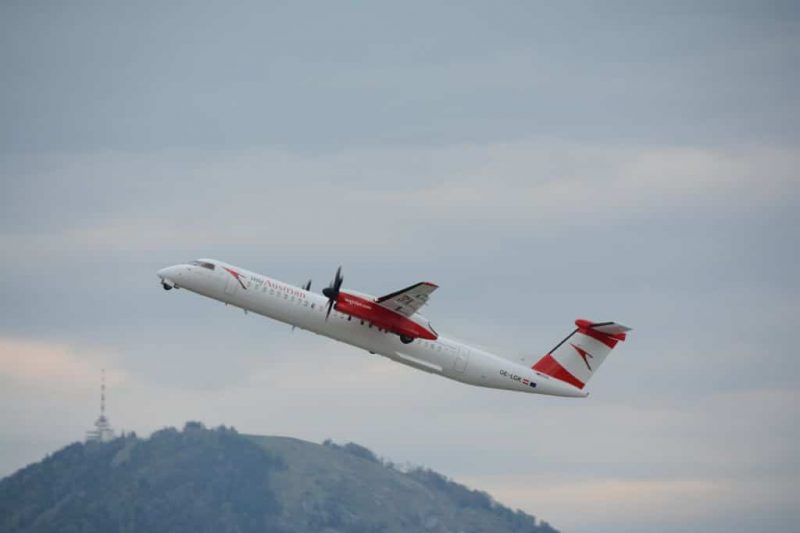 DHC Dash 8-400 (Photo: Salzburg Airport Presse).