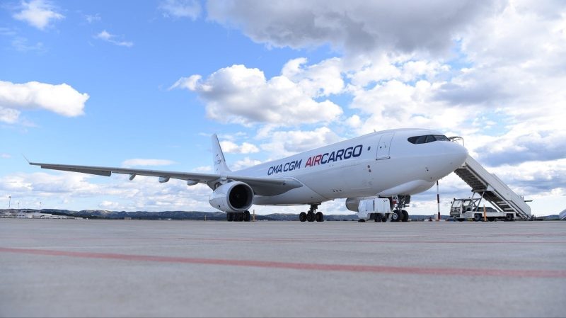 Air Belgium Airbus A330-200F für CMA CGM Air Cargo