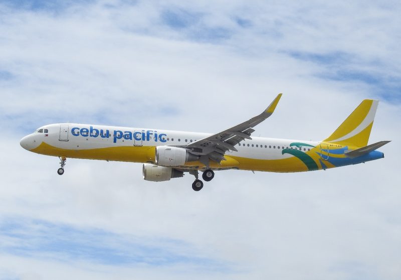 Airbus A321 (Photo: Cebu Pacific).