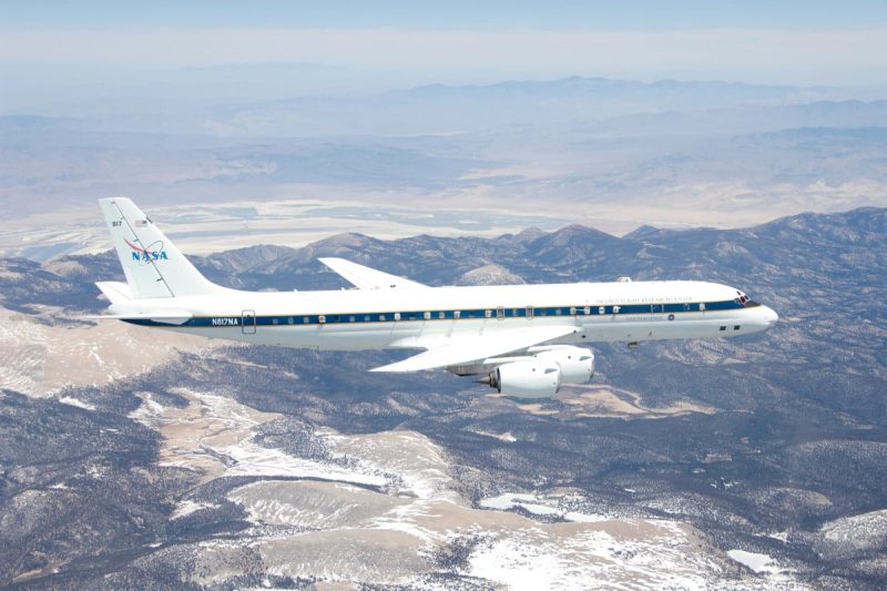 Douglas DC-8 (Foto: NASA/Lori Losey).