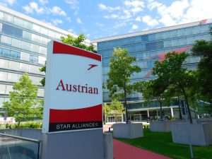 Headquarters of the Lufthansa subsidiary Austrian Airlines (Photo: Jan Gruber).