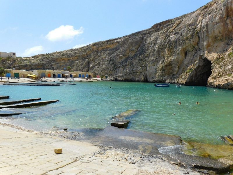 The Inland Sea is located on the island of Gozo (Photo: Jan Gruber).