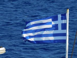 Flagge Griechenlands (Foto: Jan Gruber).