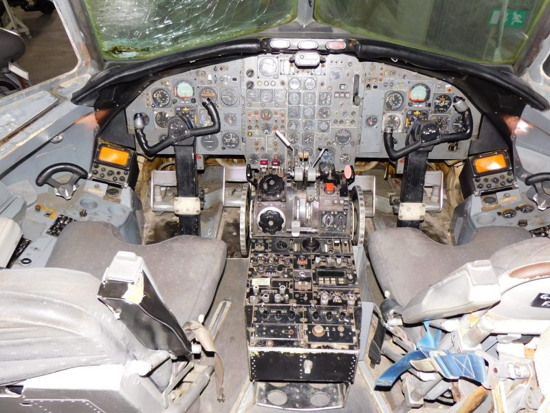 Cockpit einer BAC 1-11 (Foto: Jan Gruber).