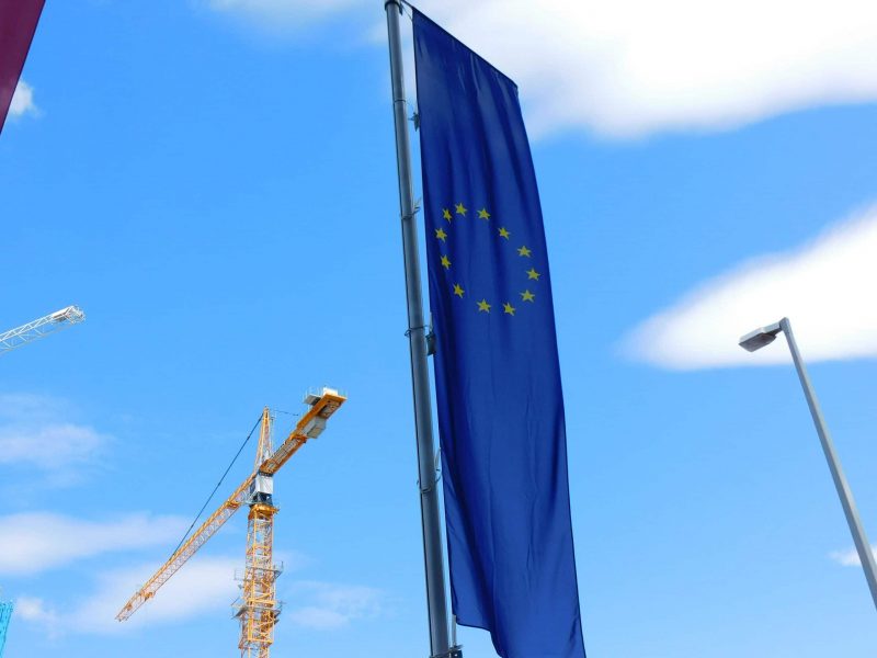 Flagge der Europäischen Union (Foto: Jan Gruber).