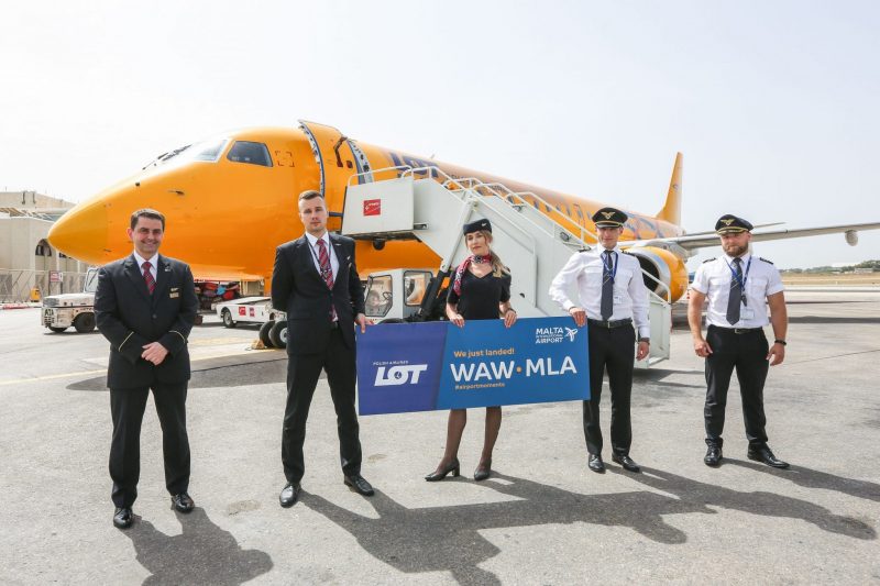 Welcome at Luqa Airport (Photo: Mario Caruana / Malta International Airport).