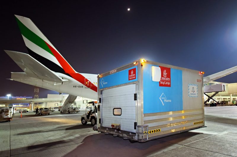 Kühlcontainer (Foto: Emirates).