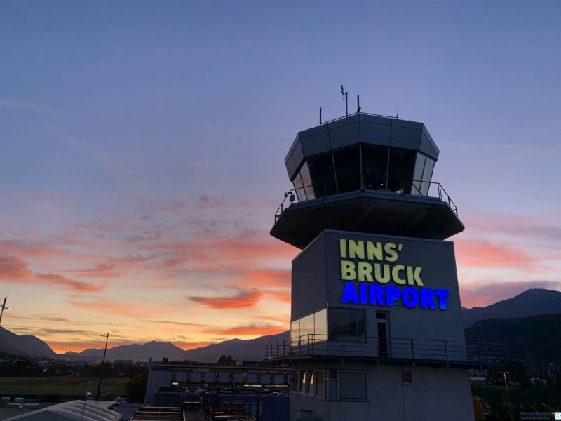 Tower in Innsbruck (Photo: Innsbruck Airport).