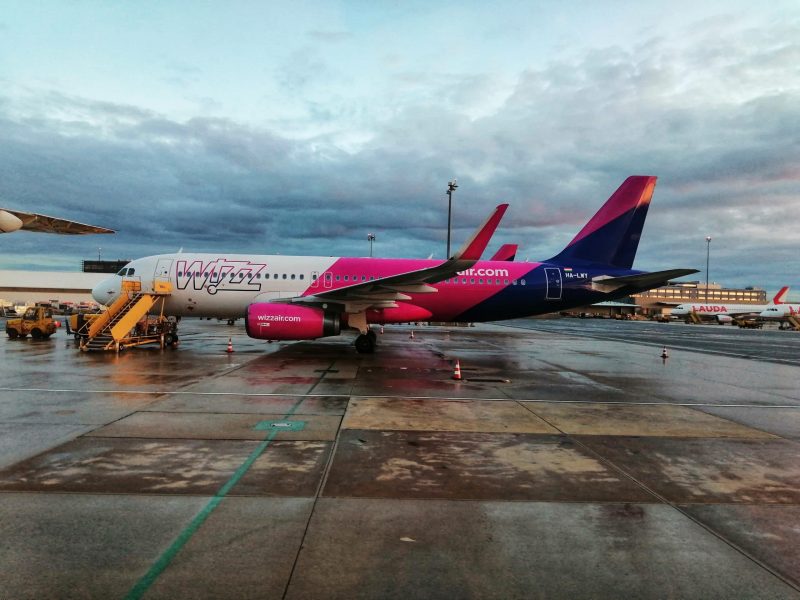 Airbus A320 from Wizzair at Vienna Airport (Photo: Jan Gruber).
