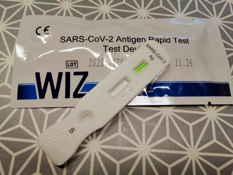 Rapid antigen test (Photo: Jan Gruber).