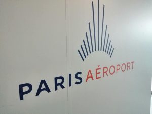 Logo of the Paris airports (Photo: Robert Spohr).