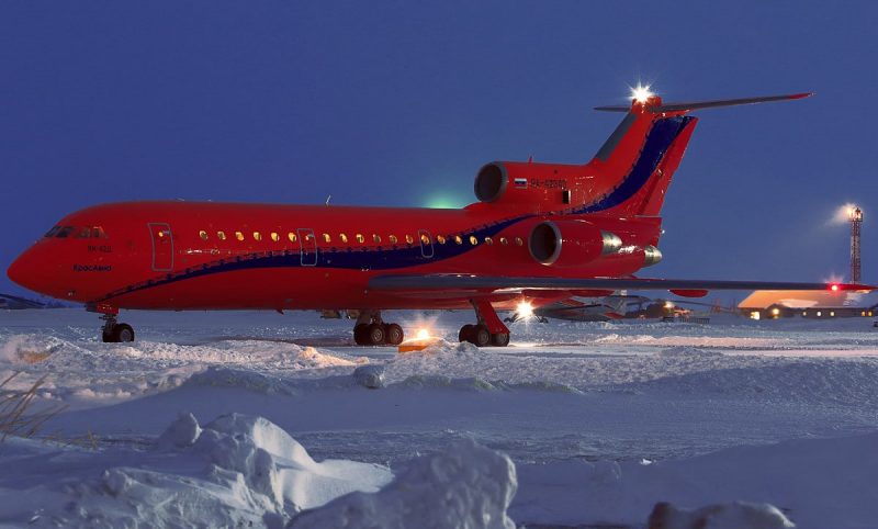 KrasAvia wants to replace older samples from Soviet production. In the picture: Yak-42D (Photo: Алёна Царькова).