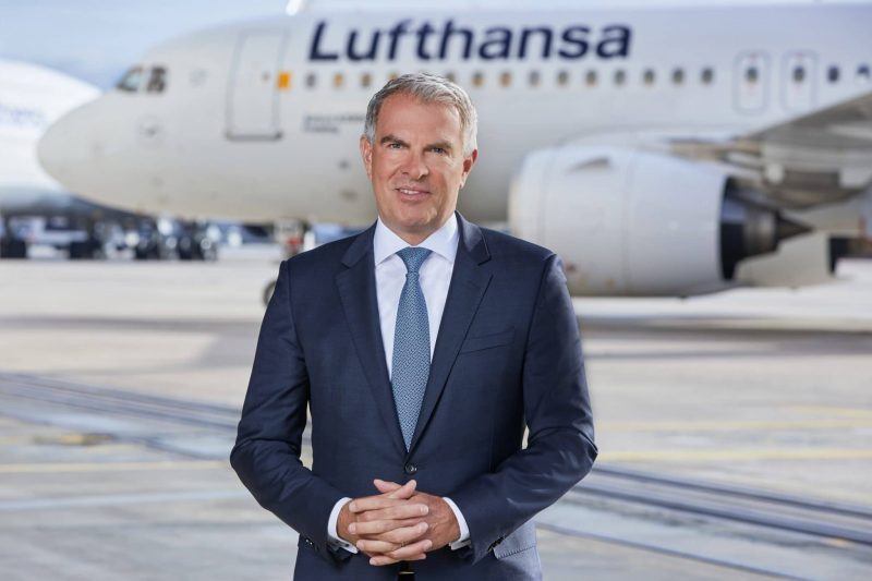 Lufthansa boss Carsten Spohr. (Photo: LHG / Oliver Roesler)