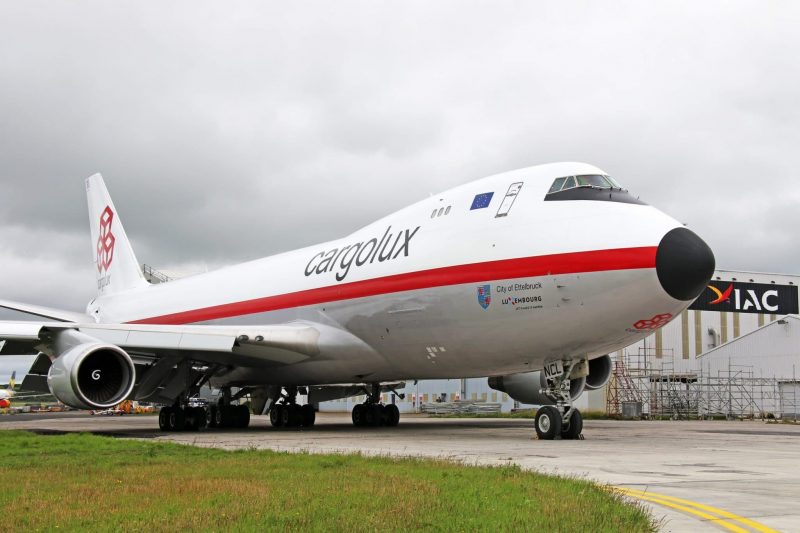 Boeing 747 in Retrolackierung (Foto: Cargolux).