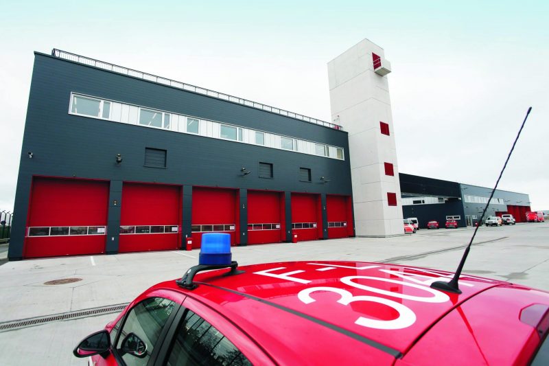 New fire station 1 (Photo: Fraport AG).