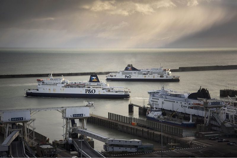 P&O Ferries at Dover (Photo: Michiel Hendryckx).