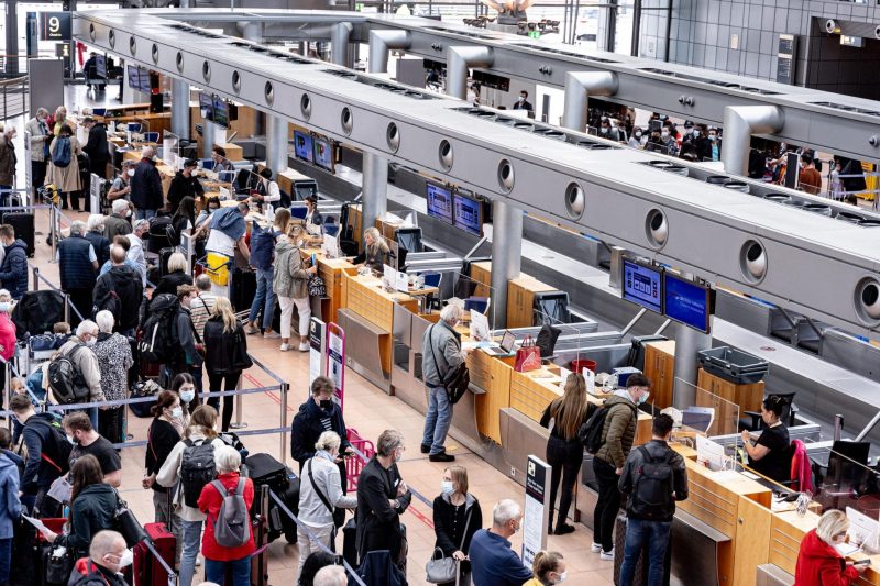 Innenansicht des Terminal 2 (Foto: Oliver Sorg/Hamburg Airport).