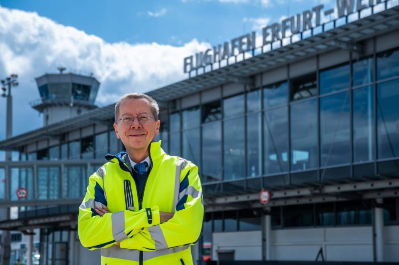 Gerd Stöwer (Foto: Flughafen Erfurt GmbH/Alice Koch).