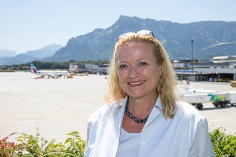Bettina Ganghofer (Foto: Salzburg Airport).