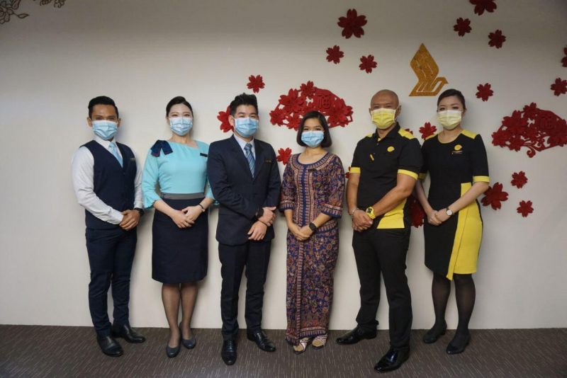 Flight attendants from SIA, SilkAir and Scoot (Photo: SIA Group).
