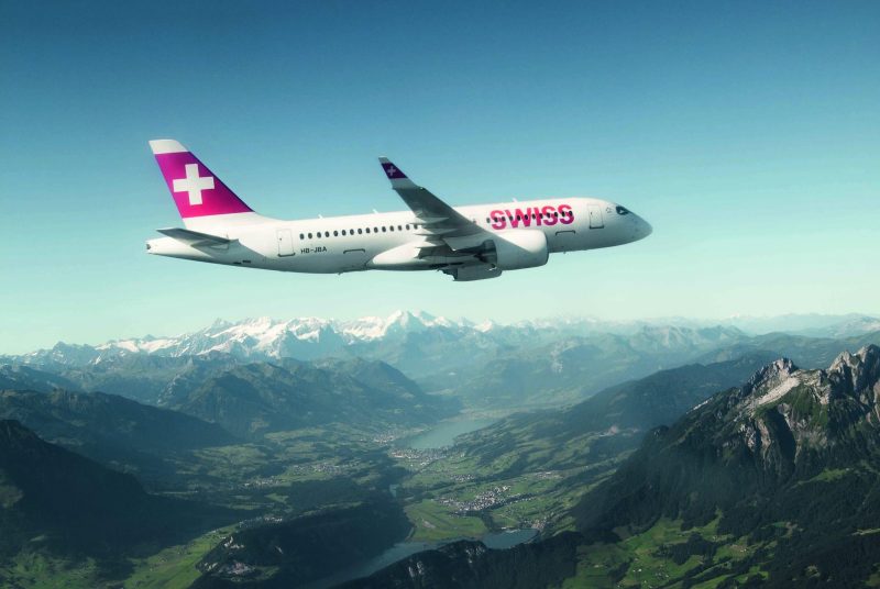 Airbus A220-100 (Foto: Swiss).