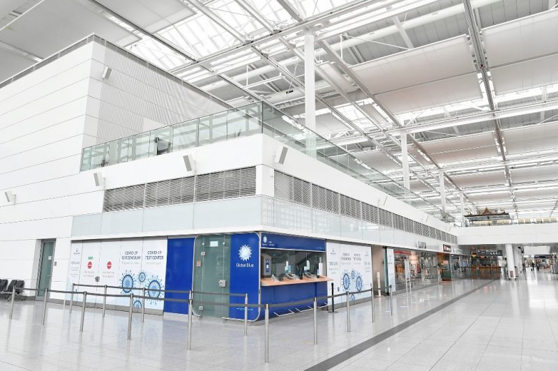 The new test center at Munich Airport in Terminal 2 (Photo: Munich Airport).