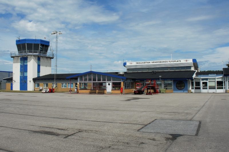 Flughafen Trollhättan-Vänersborg (Foto: Felix Goetting).