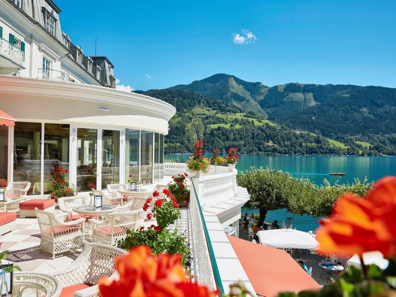 Unterkünfte direkt am See sind aktuell besonders rasch ausgebucht (Foto: Gran Hotel Zell am See / Tui Österreich).