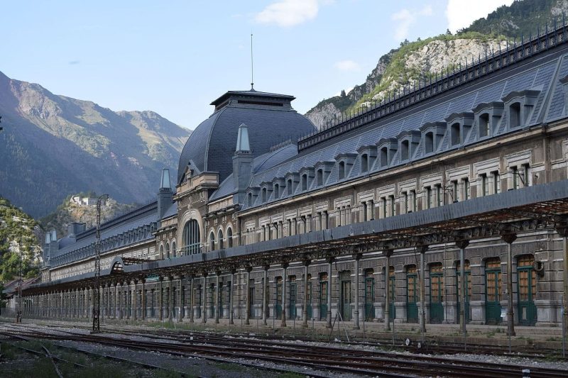 Bahnhof Canfranc (Foto: Marc Celeiro).