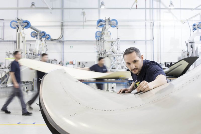 Winglet production (Photo: FACC AG).
