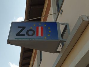 Logo des österreichischen Zoll (Foto: Robert Spohr).
