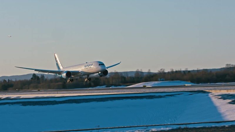 Boeing 787 (Photo: Norse Atlantic Airways).