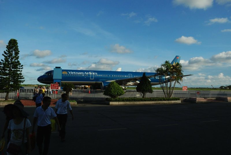 Vietnam Airlines at Catbi Airport (Photo: Pixabay).