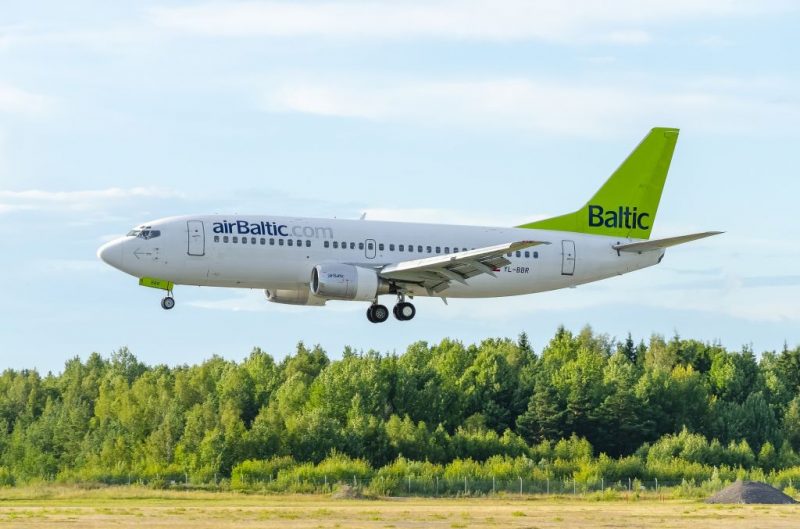 Boeing 737 from Air Baltic (Photo: Pixabay).