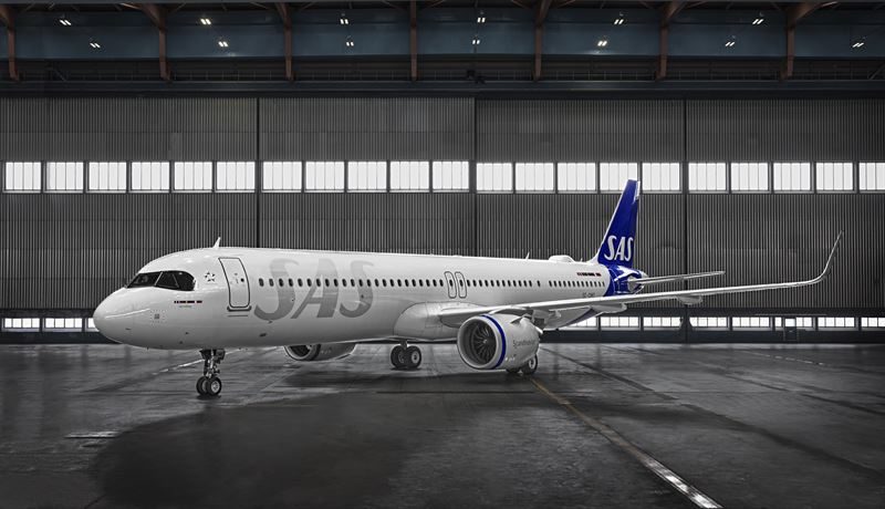 Airbus A321LR (Foto: SAS).