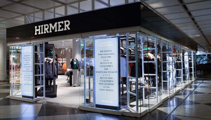 Hirmer eröffnet erstmals einen Store außerhalb des Stammhauses (Foto: Flughafen München GmbH).