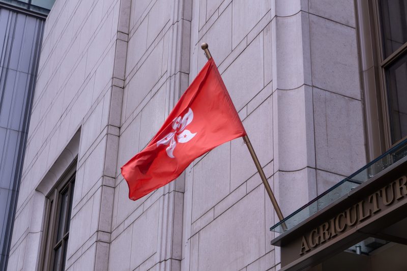 Flagge von Hongkong (Foto: Pixabay/MrPrevedmedved).