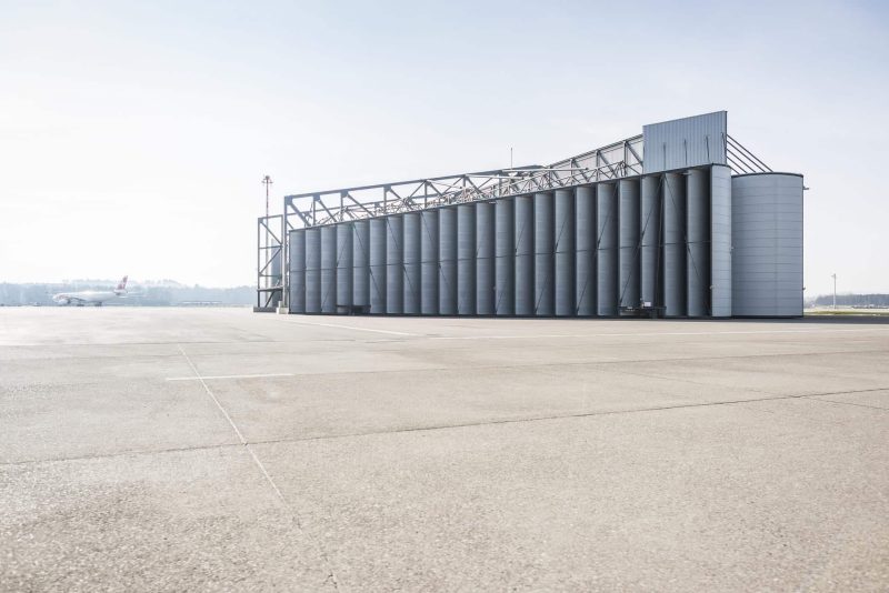After renovation work, the noise protection hangar is back in operation today (Photo: Flughafen Zürich AG).
