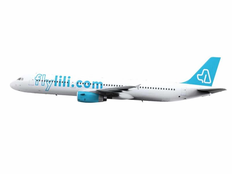Rendering of an airplane (Graphic: Flylili).