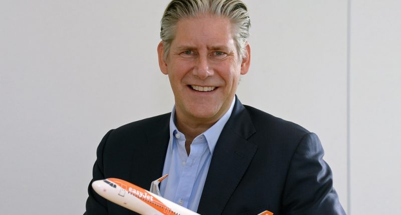 Easyjet boss Johan Lundgren (Photo: Easyjet).