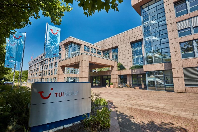 Headquarters of the travel company Tui in Hanover (Photo: Tui Group / Christian Wyrwa).