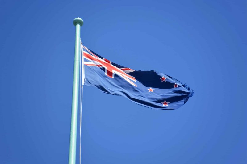 Flagge Neuseelands (Foto: Unsplash/Jeremy Zero).