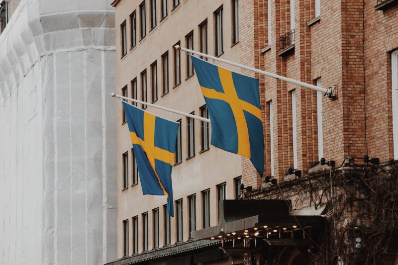 Flagge Schwedens (Foto: Unsplash/lilzidesigns).