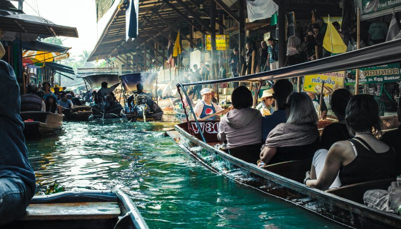 Damnoen Saduak Floating Market in Thailand (Foto: Marek Okon).