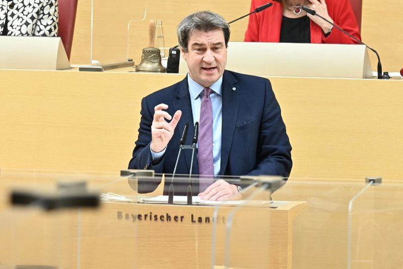 Markus Söder (Photo: Rolf Poss / Bavarian State Parliament).